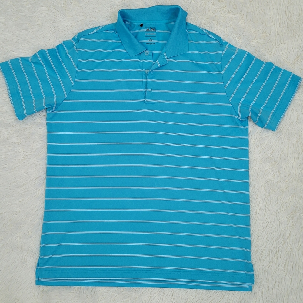 Adidas Pure Motion Golf Polo Shirt.